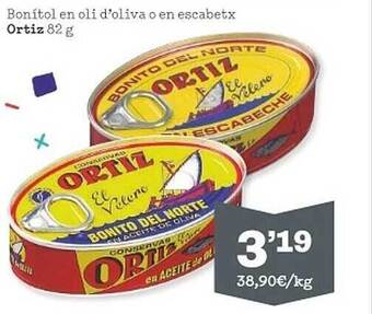 Sorli Bonítol en oli d'oliva o en escabetx ortiz oferta