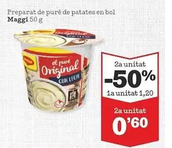 Sorli Preparat de puré de patates en bol maggi oferta