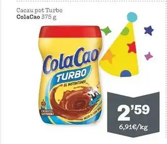 Sorli Cacau pot turbo colacao oferta
