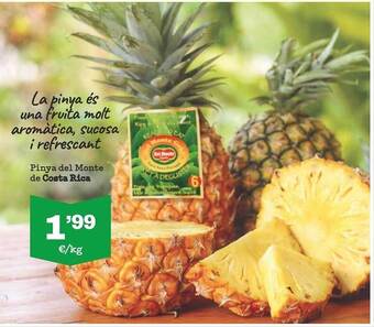 Sorli Pinya del monte de costa rica oferta