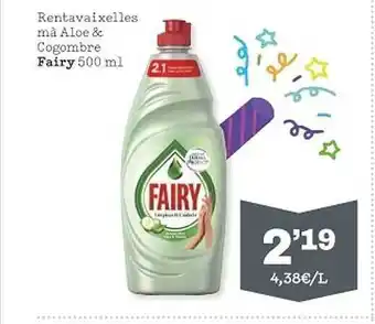 Sorli Rentavaixelles mà aloe & cogombre fairy oferta