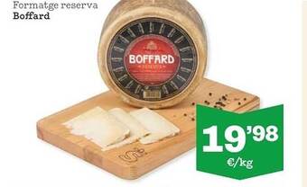 Sorli Formatge reserva boffard oferta