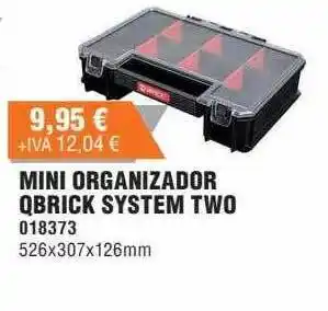 Optimus Mini organizador qbrick system two oferta