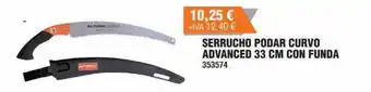 Optimus Serrucho podar curvo advanced 33cm con funda oferta