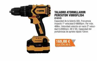 Optimus Taladro atornillador percutor vibbsfl204 oferta