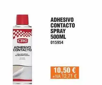 Optimus Adhesivo contacto spray 500ml oferta