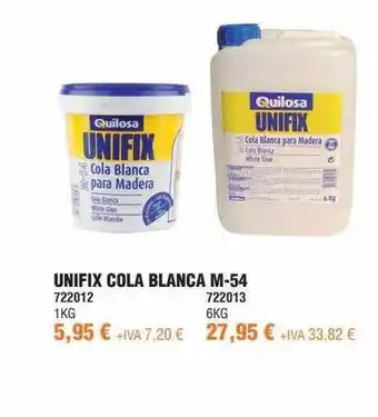 Unifix cola blanca m-54