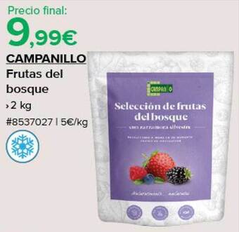 Costco Campanillo frutas del bosque oferta