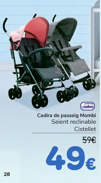 Carrefour Cadira de passeig Mombi oferta