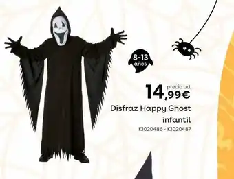 ToysRus Disfraz happy ghost infantil oferta