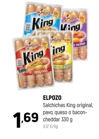 Coviran Elpozo Salchichas King Original oferta