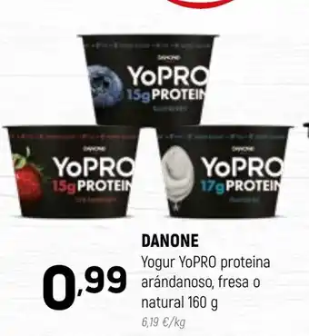 Coviran Danone YoPRO Proteina Arándanoso oferta