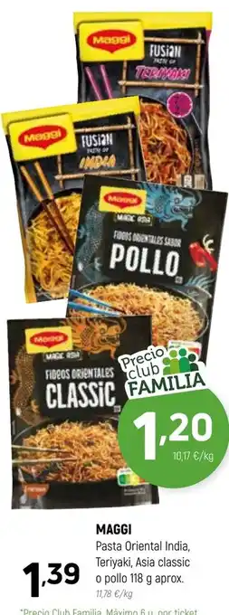 Coviran Maggi Pasta Oriental India oferta