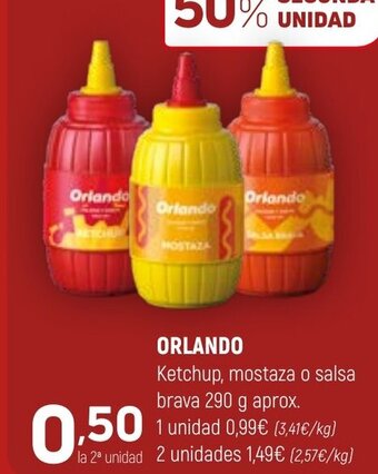 Coviran Orlando Ketchup oferta