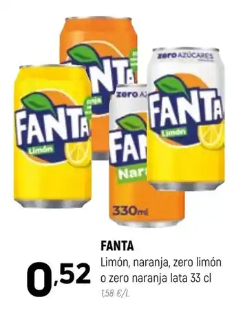 Coviran Fanta Limón oferta