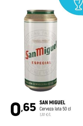 Coviran San Miguel Cerveza Lata 50cl oferta