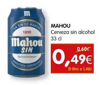 Dicost Mahou Cerveza Sin Alcohol 33cl oferta