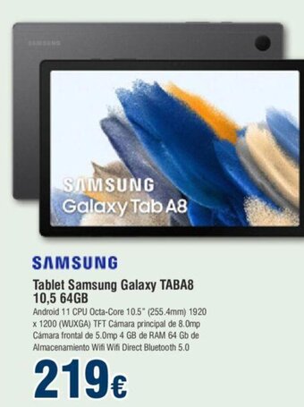 FROIZ Tablet Samsung Galaxy Taba8 10.5 64gb oferta
