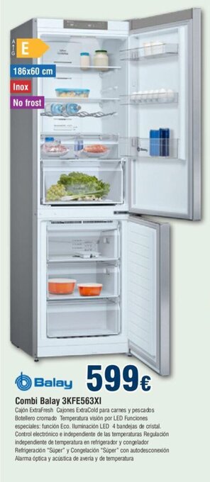 FROIZ Combi Balay 3KFE563XI oferta