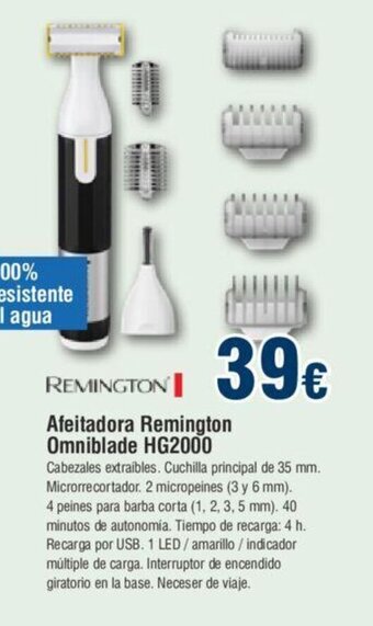 FROIZ Afeitadora Remington Omniblade HG2000 oferta