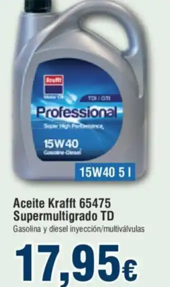 FROIZ Aceite Krafft 65475 Supermultigrado TD oferta
