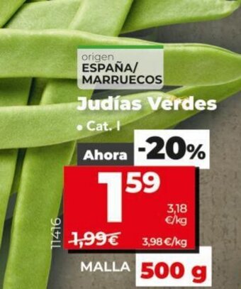 Dia Judías Verdes oferta