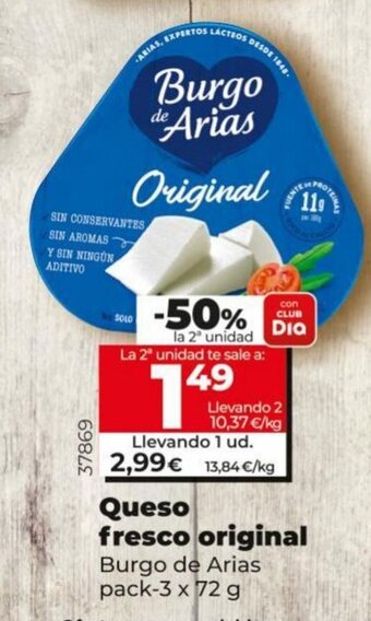 Dia Queso Fresco Original oferta