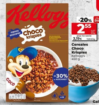 Dia Cereales Choco Krispies oferta