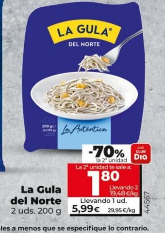 Dia La Gula del Norte oferta