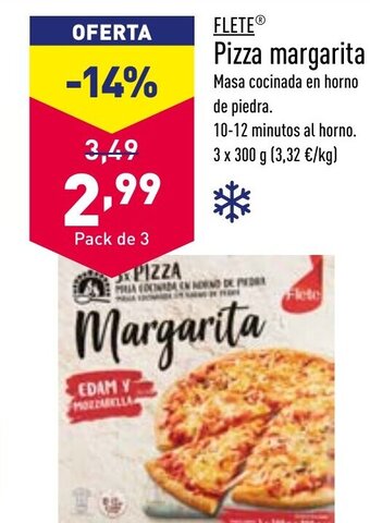 ALDI Pizza Margarita oferta