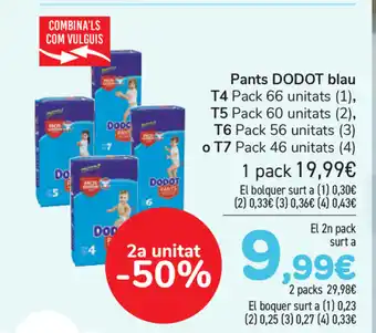 Carrefour Dodot Pants blau oferta