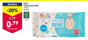 ALDI Toallitas Para Bebé oferta