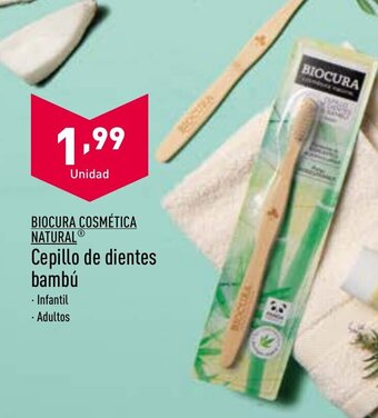 ALDI Cepillo de Dientes Bambú oferta