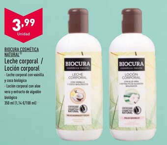 ALDI Leche Corporal/Loción Corporal oferta