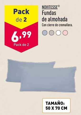 ALDI Fundas De Almohada oferta