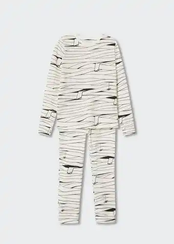 Mango Kids Pijama momia halloween oferta