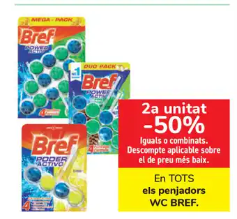 Carrefour WC Bref els penjadors oferta