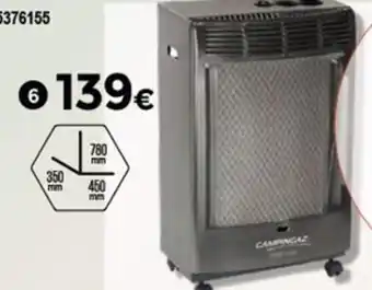 BigMat Estufa De Gas Catalítica CR 5000 Negro oferta