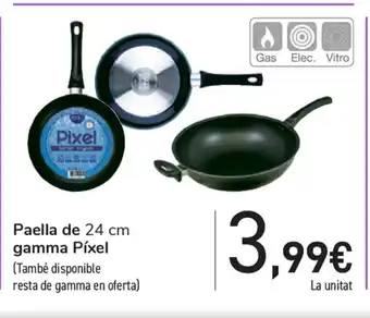 Carrefour Gamma Pixel Paella de 24cm oferta