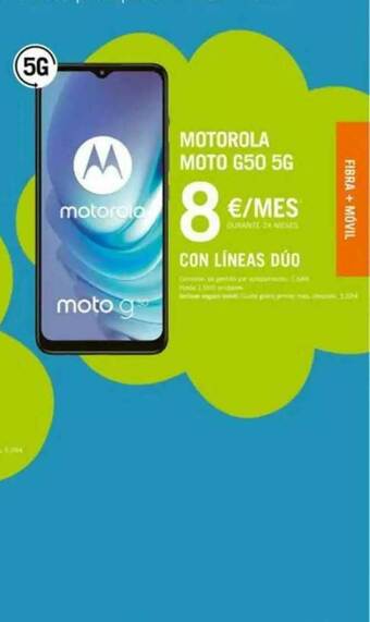 Yoigo Motorola Moto G50 5g oferta