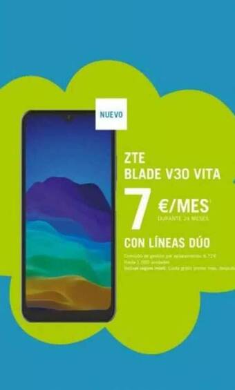 Yoigo Zte Blade V30 Vita oferta