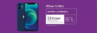 Yoigo Iphone 12 Mini oferta