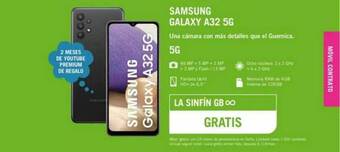 Yoigo Samsung Galaxy A32 5g oferta