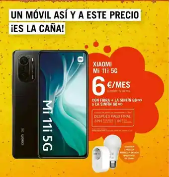 Yoigo Xiaomi Mi 11i 5g oferta