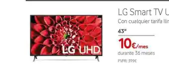 Vodafone Lg Smart Tv 43 oferta
