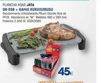 Master Cadena Plancha Asar Jata Gr-558 + Gafas Kukuxumusu oferta