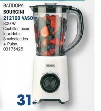 Master Cadena Batidora Bourgini 212100 Vaso oferta