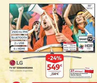 Alcampo Lg Tv 55 oferta