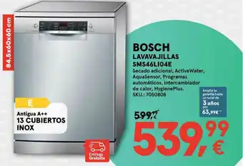 Worten Bosch Lavavajillas Sms46li04e oferta