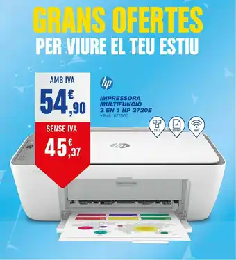 Bureau Vallée Impressora Multifunció 3 En 1 Hp 2720e oferta